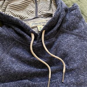 J. Crew Double Knit Pullover Hoodie NWT